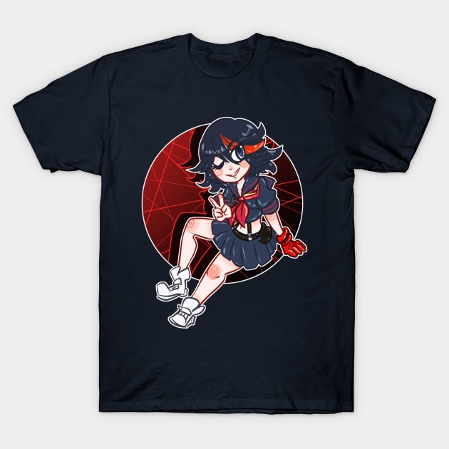 Ryuko Matoi T-Shirt by lythweird